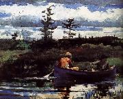 Winslow Homer Boat Boat painting
